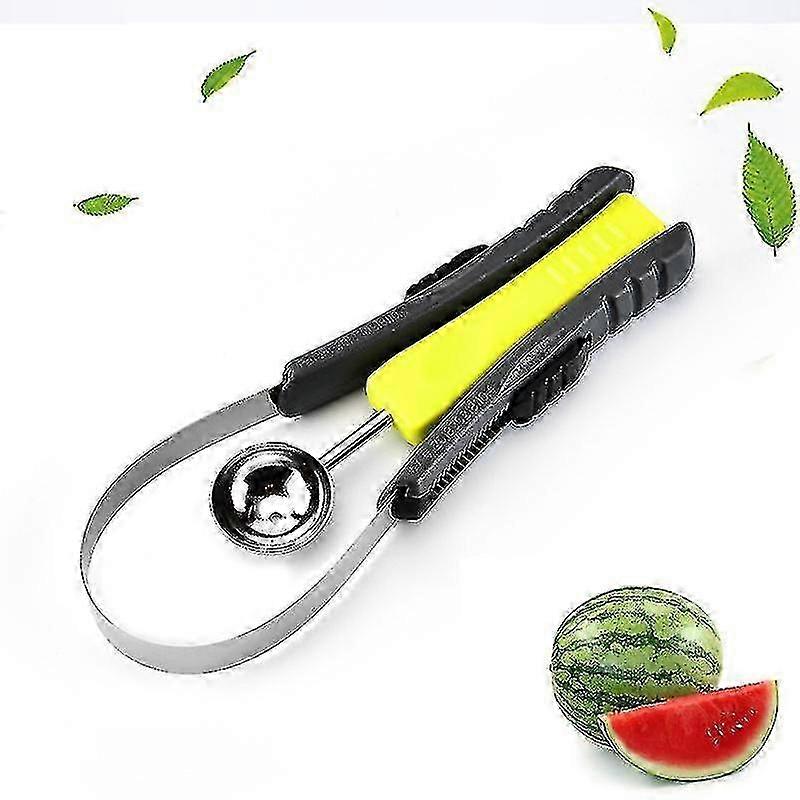 2 In 1 Dig Fruit Scoop Stainless Steel Multi-functional Pulp Separator With Comcompatible withtable Handle