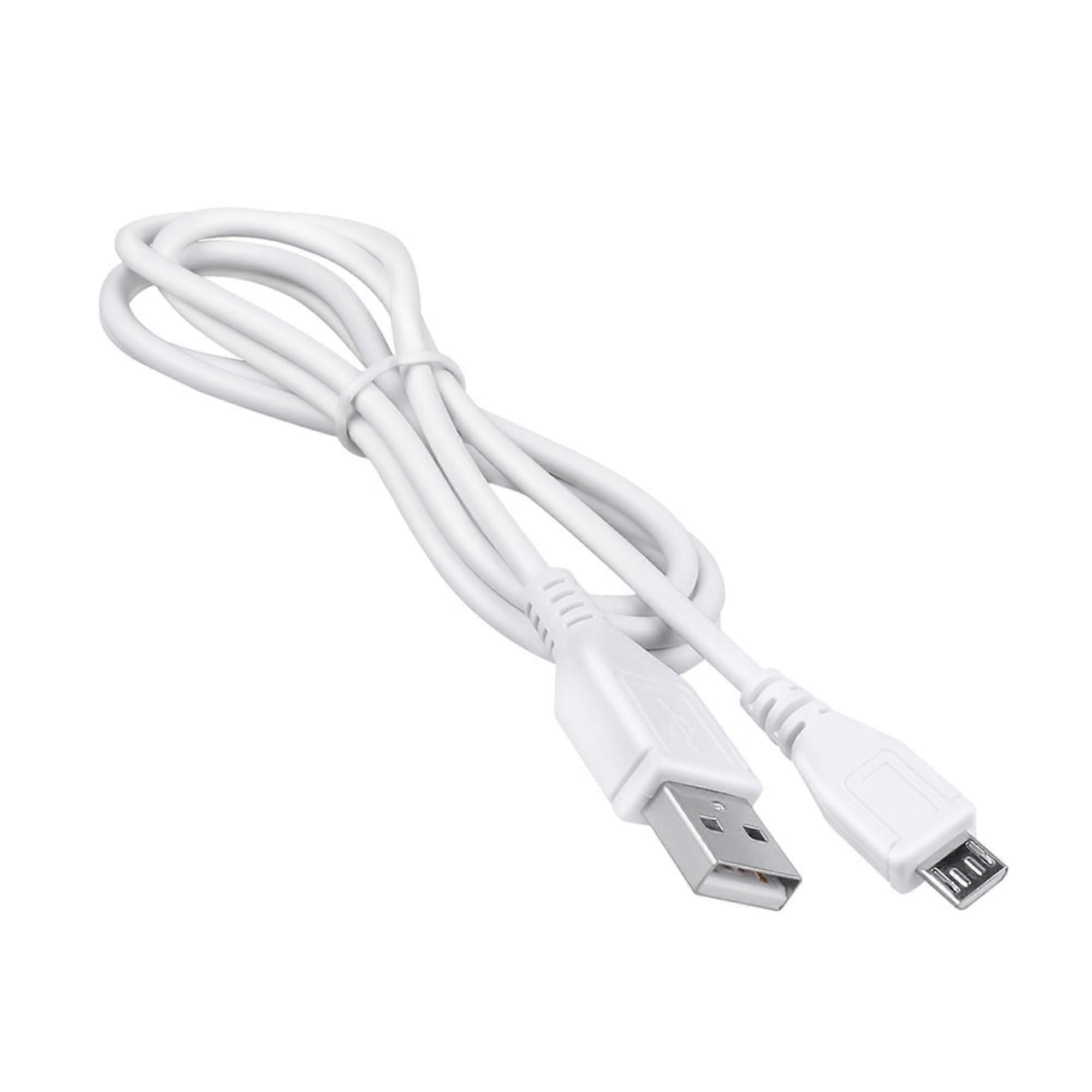 5ft Micro USB Charging Cable for Android Phone Fast Charging Data Cord Replacement White