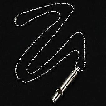 Ti Alloy Whistle Portable Whistle Outdoor Tool For Camping Hiking