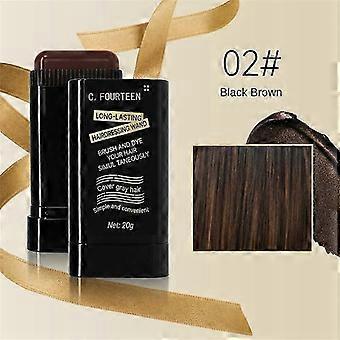 Tintura de cabelo de pente segura e conveniente, pente de tintura de cabelo à prova d'água e à prova de suor, pente de coloração de cabelo portátil, creme de tintura de cabelo de 3 cores, tintura instantânea 2 em 1