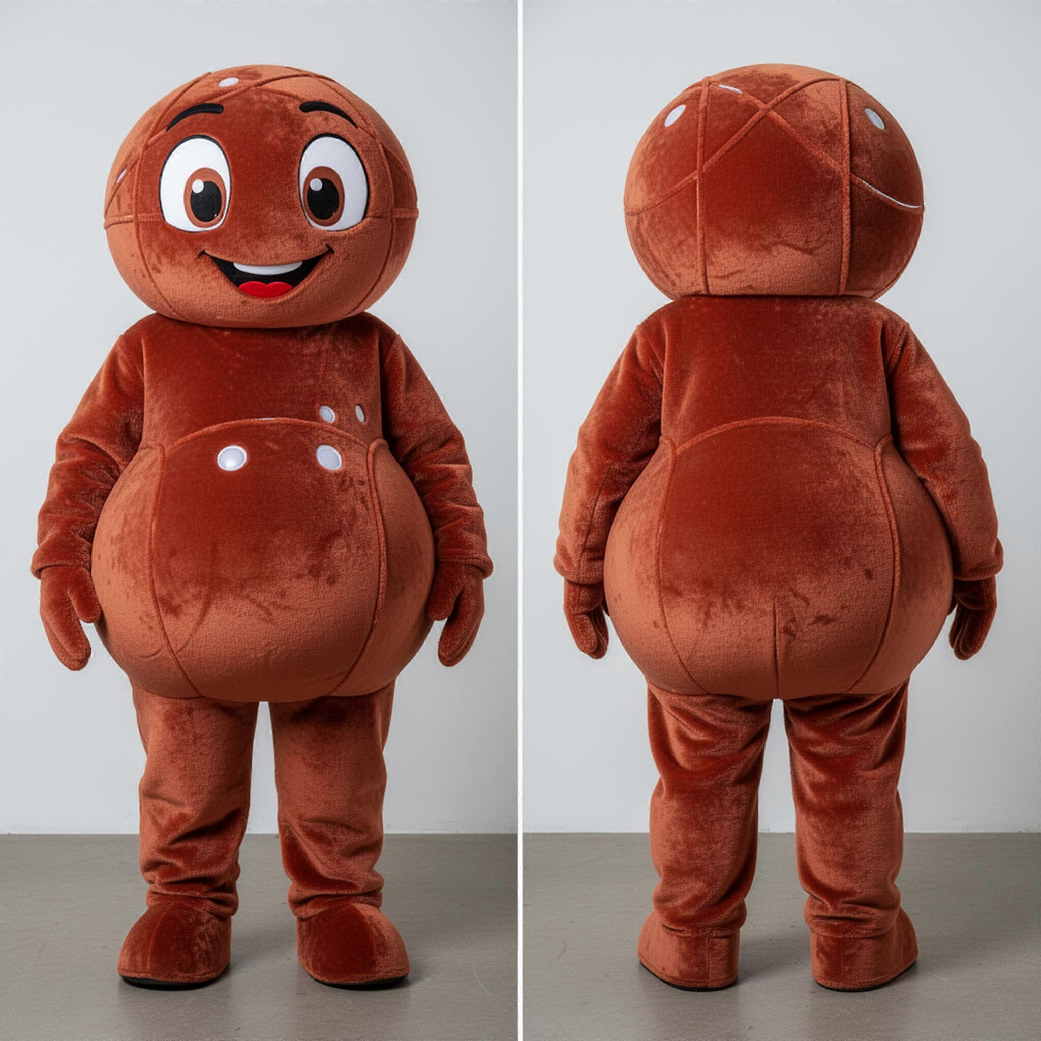 MASTICOT Rust Copper Wide Petanque Ball Mascot
