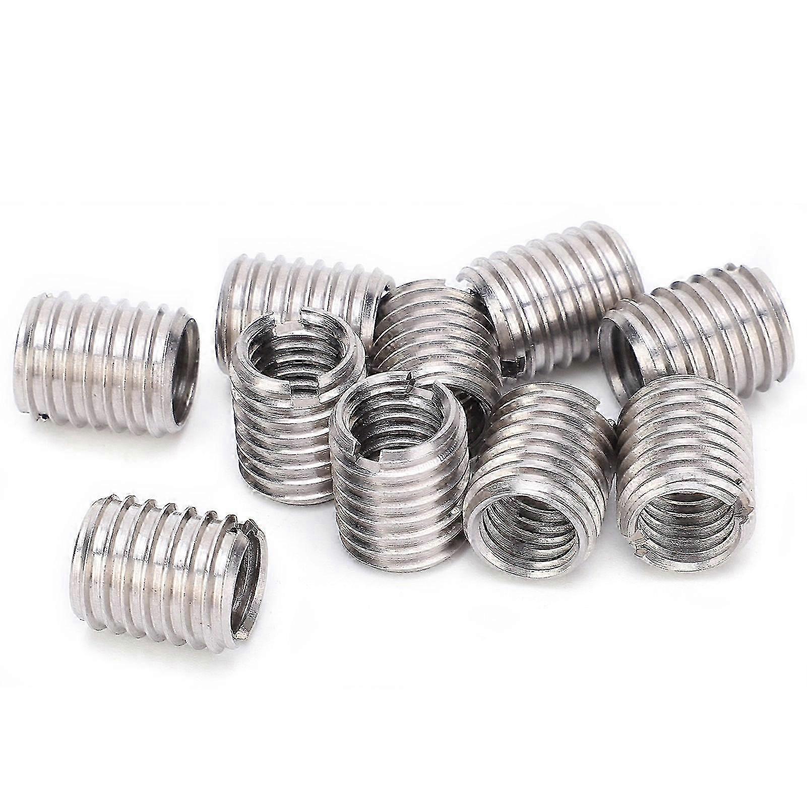 Thread Repair Sleeve Insert Nut 10Pcs Screw Bushing Conversion Tool