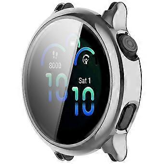For Garmin Vivoactive 6 Watch Case Full Coverage Flexible TPU Electroplating Cover