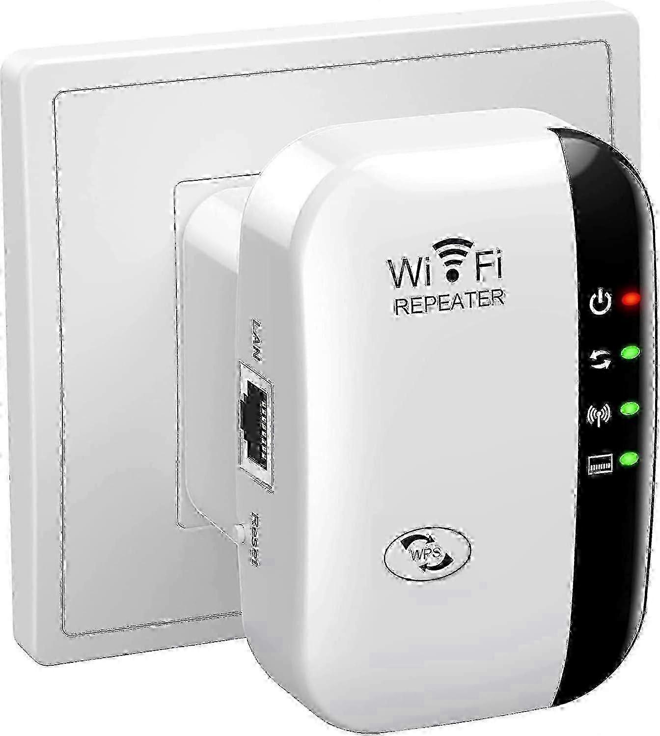 300Mbps WiFi Extender Covers 5000 Sq Ft