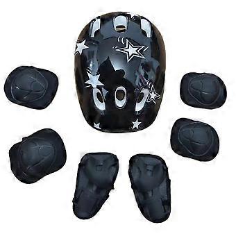 Youth skate-board roller skating safety pads kit Adjustable Design Ensures Snug & Comfortable Fit Outdoor