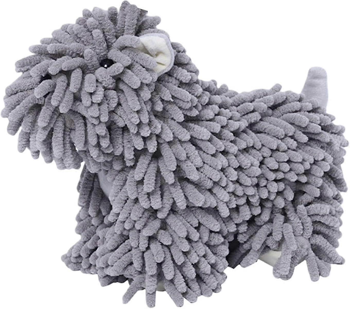 Microfiber Chenille Puppy Hand Scrubber