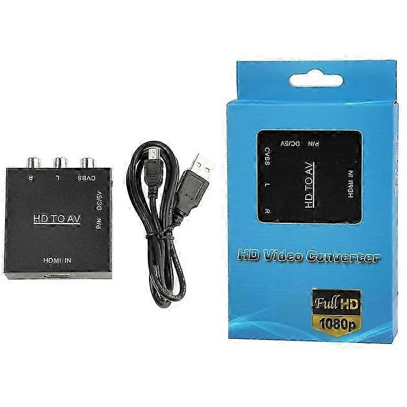 Mini HDMI to Composite Video Adapter