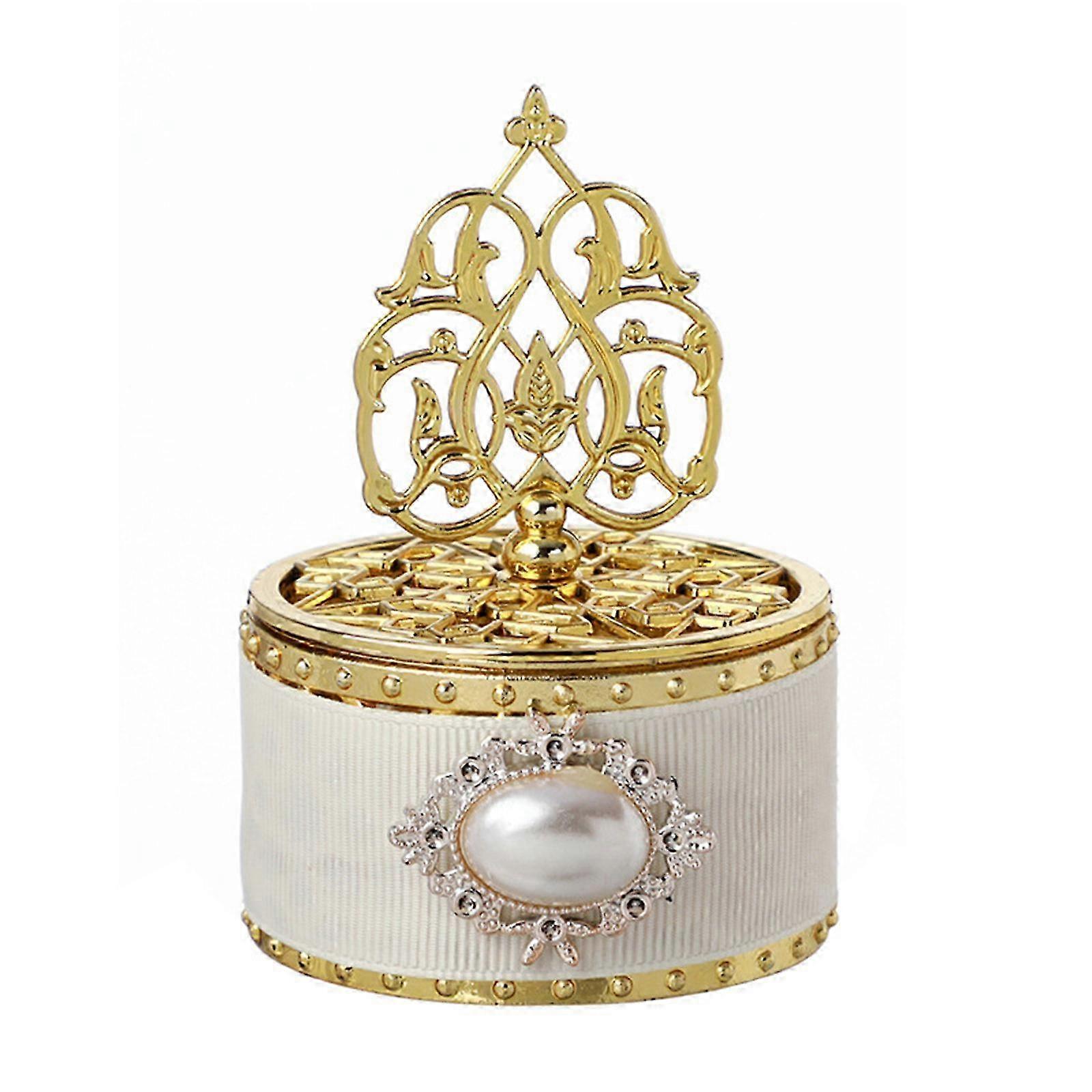 Golden Pagoda Bead Candy Box