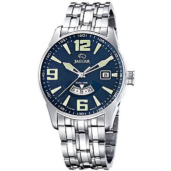 Jaguar cab.ace.esf.esf.blue. Quartz Analog Man Watch with J627/C Stainless Steel Bracelet