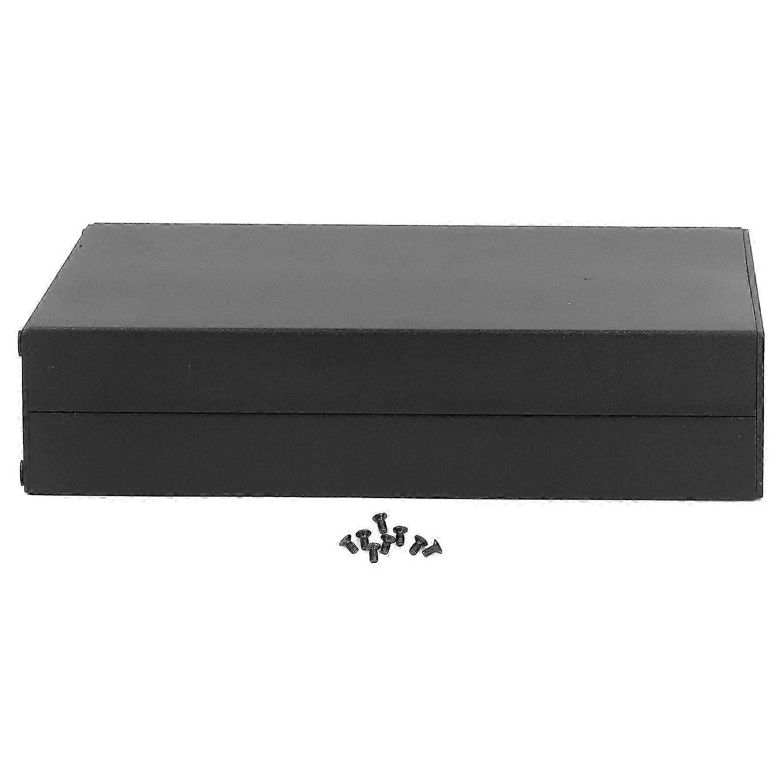 Matte Black Split Aluminium Enclosure