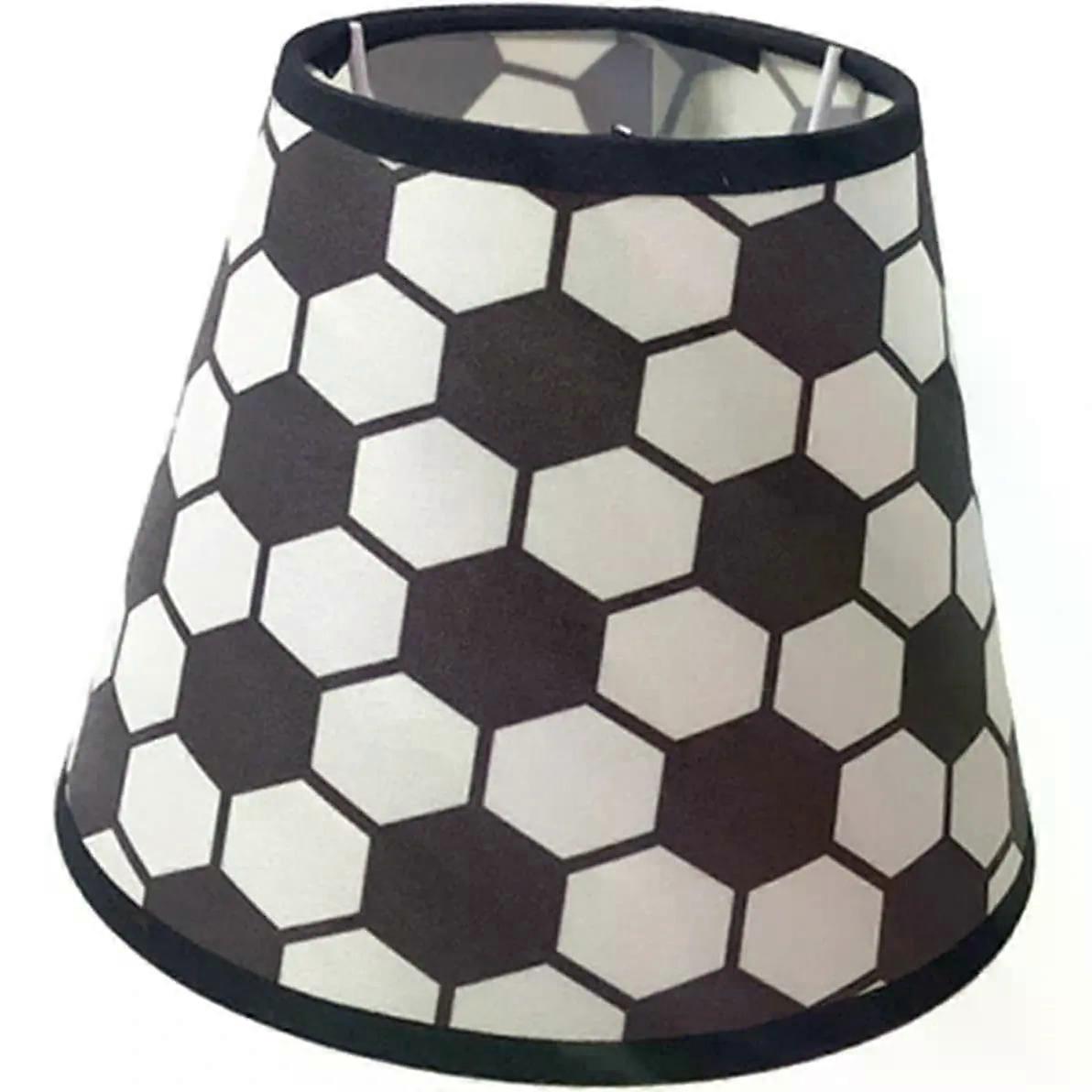 E14 Cloth Lampshade Soccer Pattern for Table Lamp Decorative