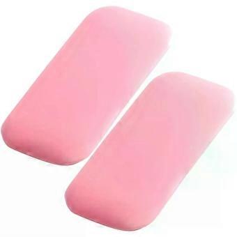 2pcs Silicone Lash Pads for Eyelash Extension Holder Reusable Eyelash Extension Pallet False Lashes Stand Tray for Grafting Tools