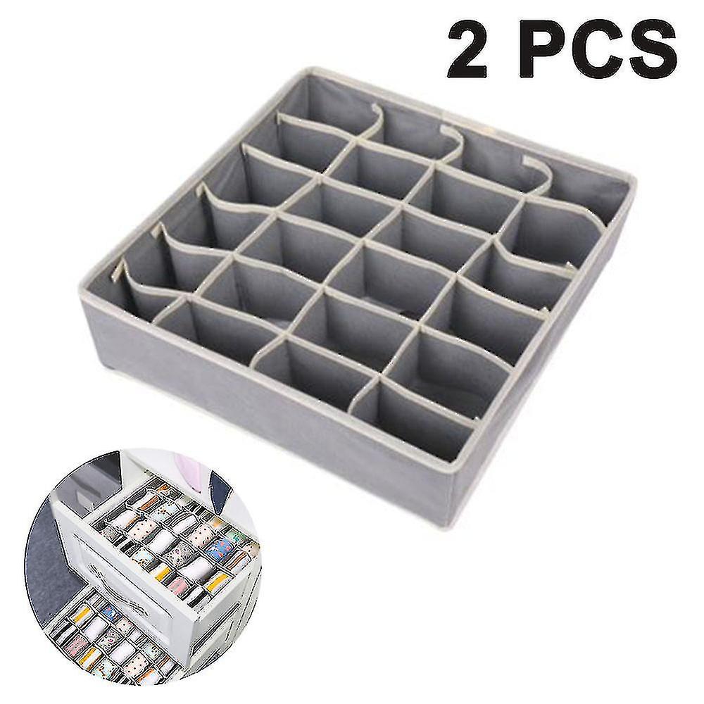 2pcs Storage Boxes For Underwear And Other Small Accessories