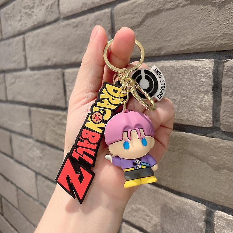 Dragon Ball Keychain Pvc Cartoon Anime Figure Action Figures Key Chain Keyring