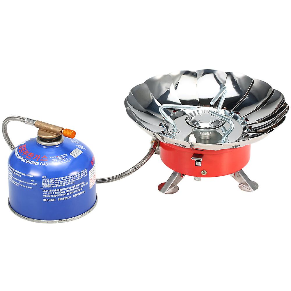 Réchaud à Gaz GPL De Camping Portable à 2 Feux, 4,4kW, Allumage
