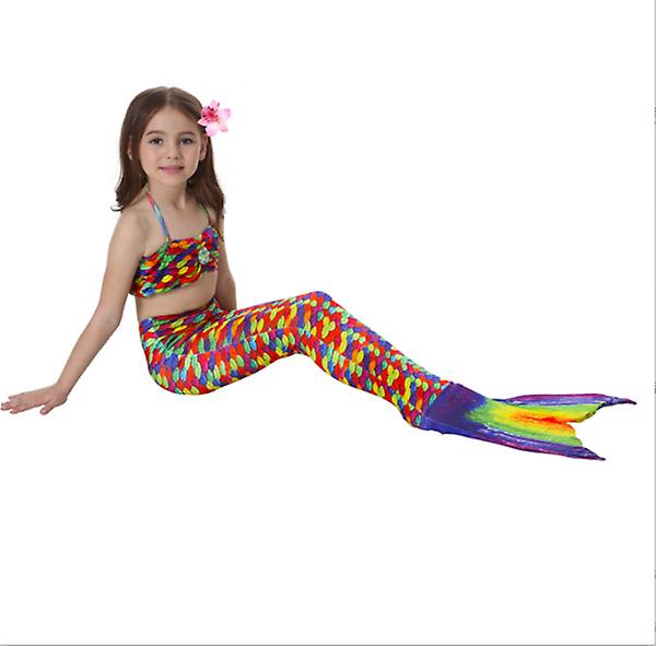 Mermaid Summer Fashion Luxury Trend Swimsuit 2022 Luxury Girls Children Mermaid Tail High Quality Swimwear Clothes Swimwear Bikini
