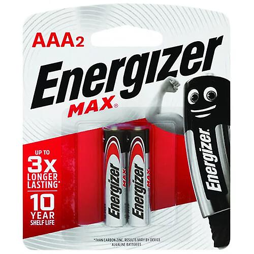 AAA Miniatur Energizer Alkaline Langlebige Power Batterien 1,5 Volt 2er Pack
