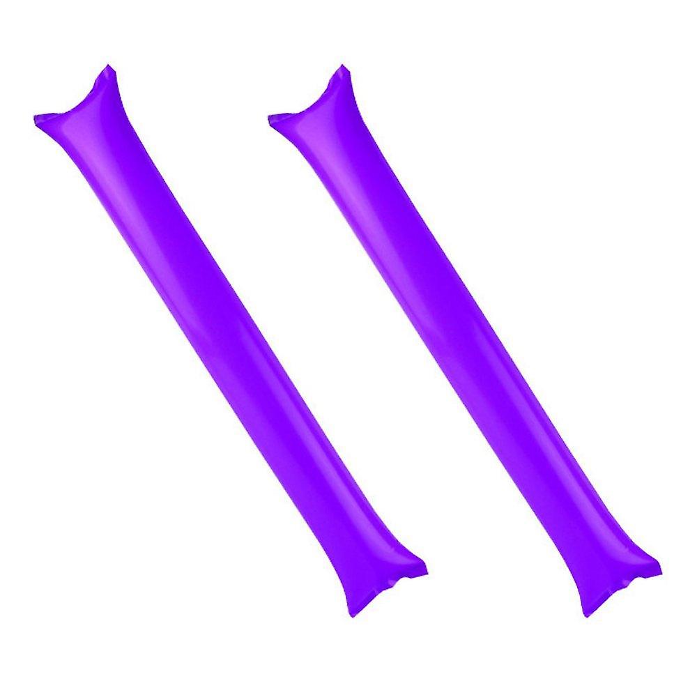 JANDEL 40 Pcs Foil Bam Bam Thunder Sticks, Long Balloon Inflatable Cheer Sticks Inflating Rods in 6 Different Colors for Birthday Party