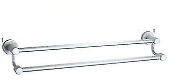 L is 55 cm High Quality Aluminium Double Towel Rail Hook