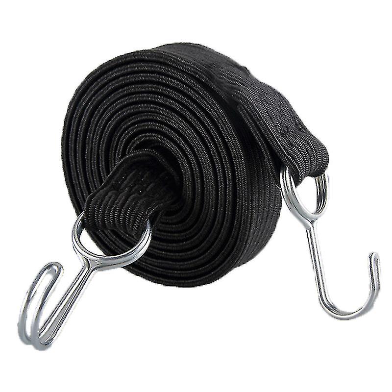 1 Meter/roll S Rubber Lugga Rope Cord Hooks Bikes Rope Tie Lugga Roof Rack S Fixed Hook Moto Accessories| |