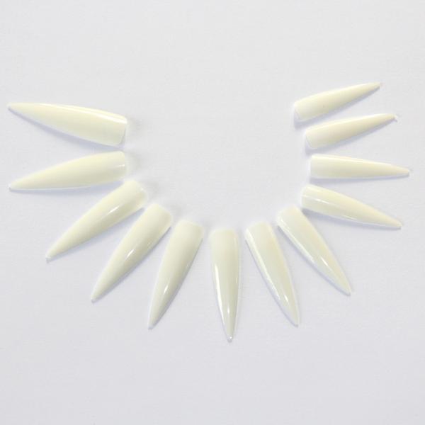 24st nageltippar stiletto extra lång tippar lösnaglar 