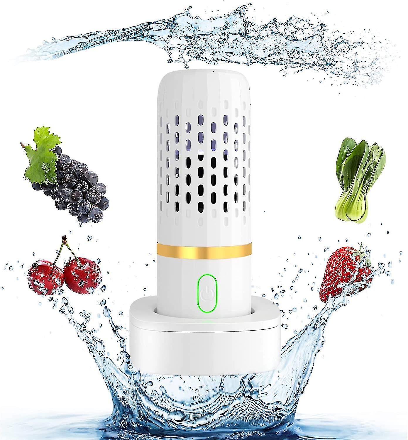 Fruit And Vegetable Cleaning Machine,portable Fruit And Vegetable Purifier Usb Wireless Fruit Cleaner Device