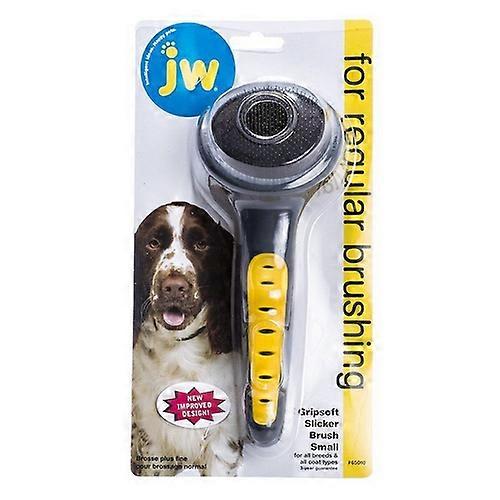 JW Pet JW Gripsoft Slicker Brush, Small Slicker Brush