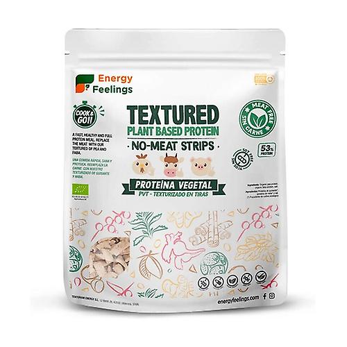 Textured vegetable protein in Bio strips 200 g