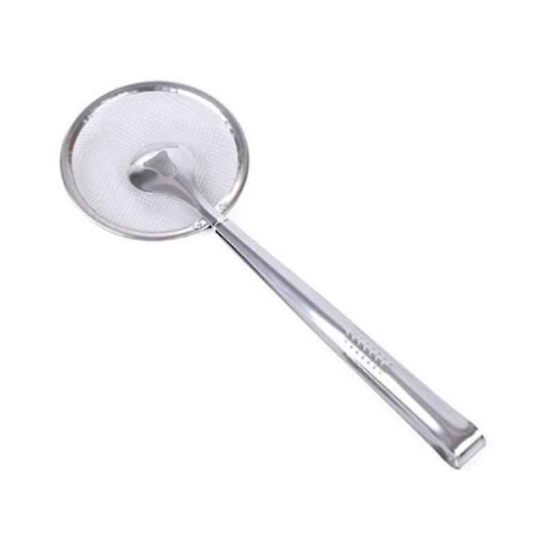 Kitchen Multi-purpose Filter Spoon Tongs Fried Food Strainer Clamp Colander Tool