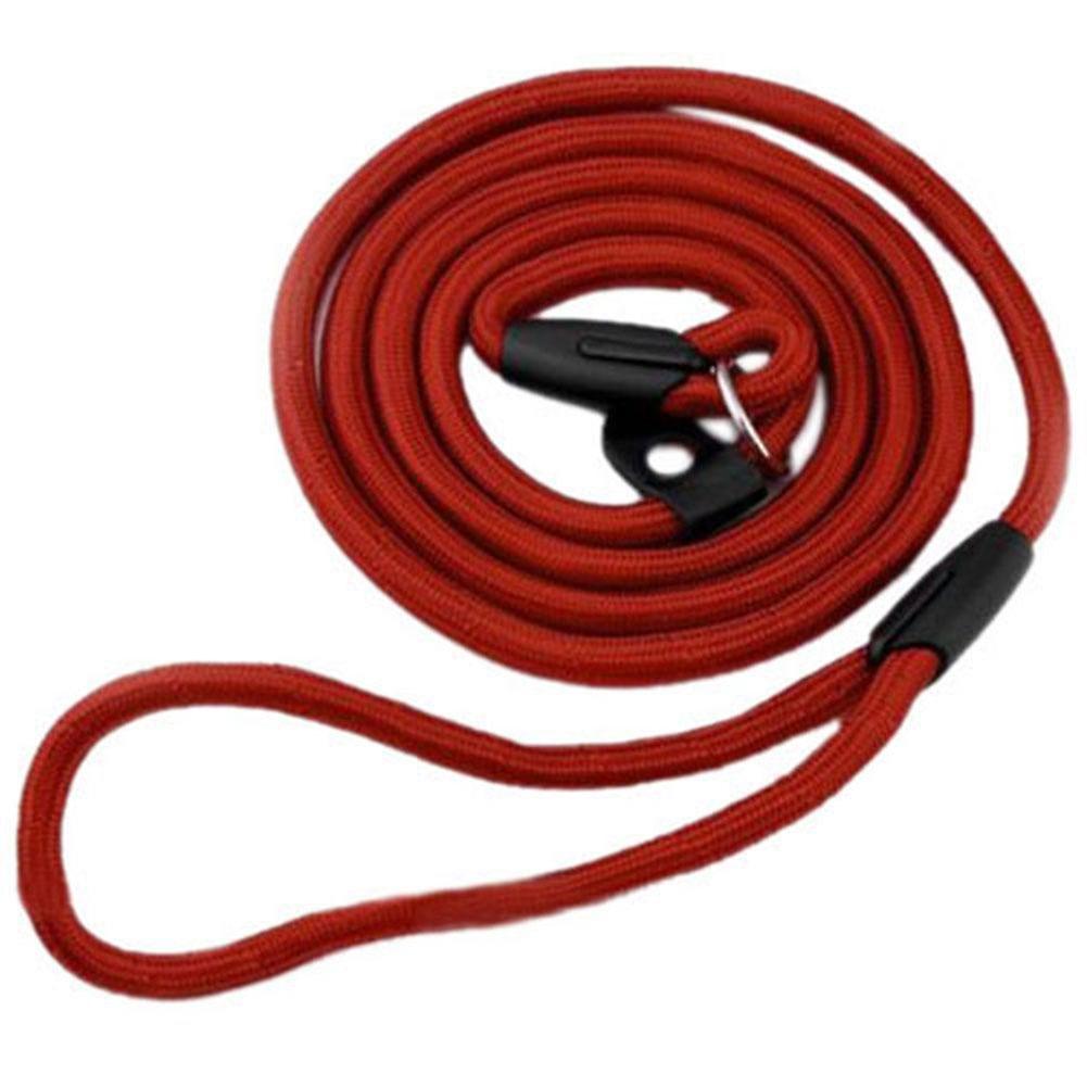 ZHOUBA Pet Dog Nylon Rope Training Leash Slip Lead Strap Adjustable Traction Collar