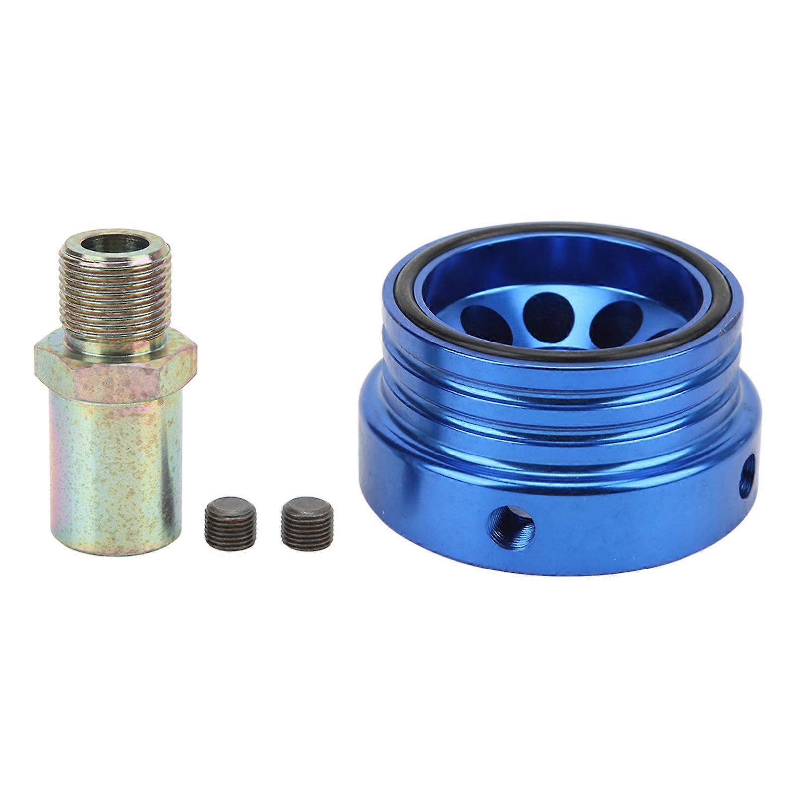 Professional Oil Filter Plate Adapter Car Accessory for GT86 2017+ (Blue)
