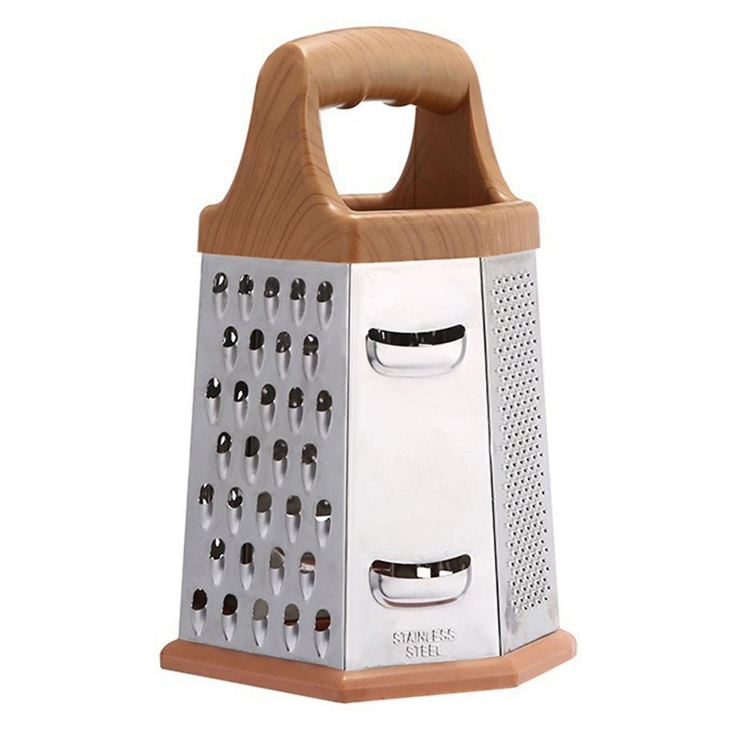 Vegetable Peeler with Handle Uniform Cutting 6-side Tower-shaped Potato Cheese Grater Vegetable Slic