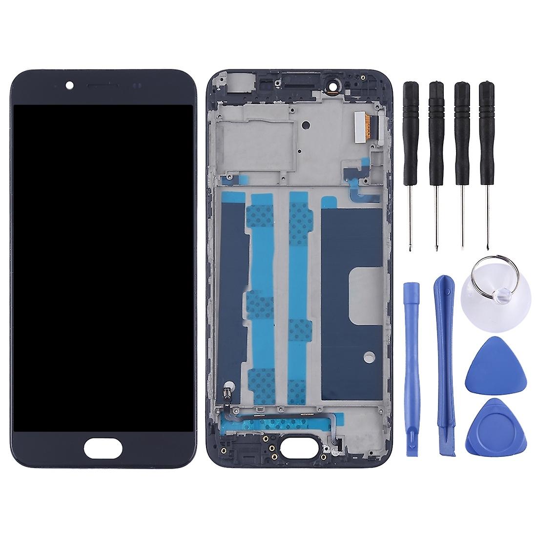 For OPPO R9s LCD Screen (TFT) + Touch Panel with Frame