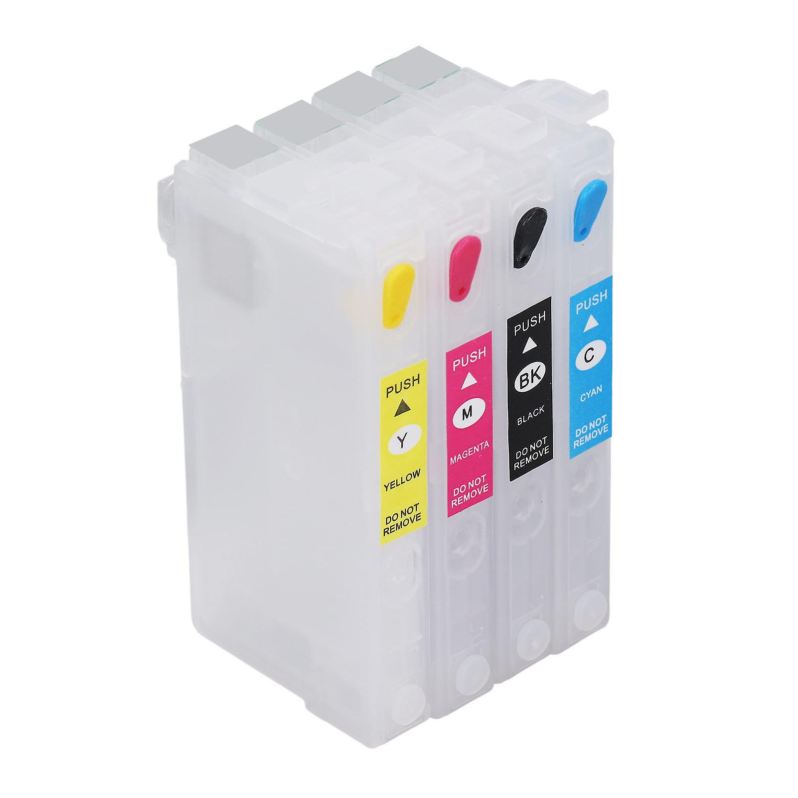 Ink Cartridge PP BK C M Y 4 Colors Printing Accessory Part for Photo Paper Document 812XXLBK 812XLC 812XLM 812XLY Without Chip 