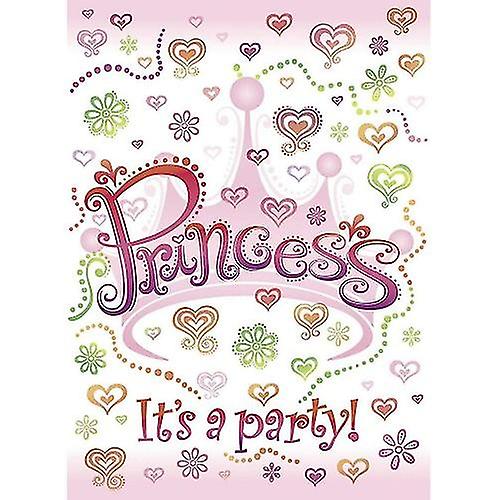 Unique Party Princess Diva Invitations (Pack of 8)