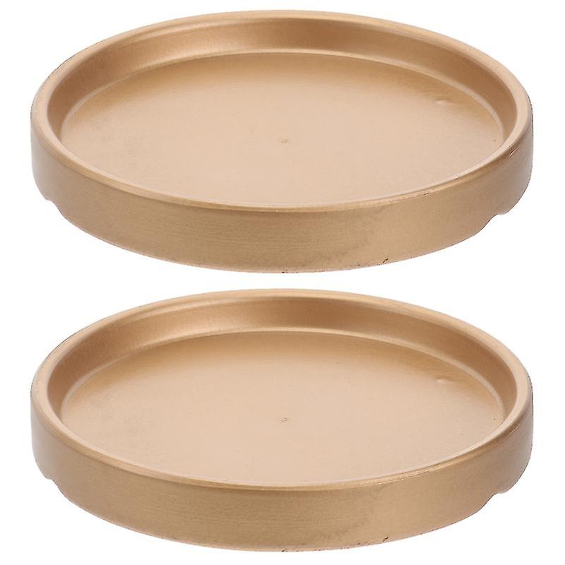 2pcs Round Pot Tray