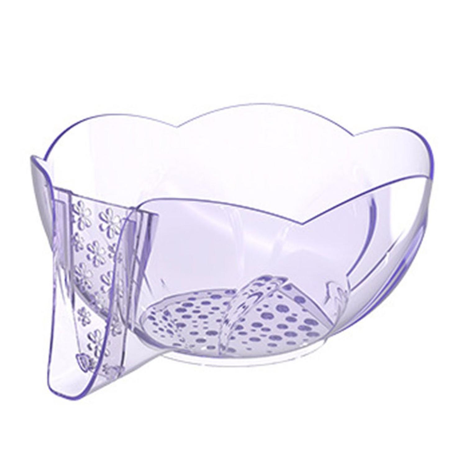 Multifunctional Drainer Basket Fruit Washing Bowl with Filter Holes Strainer & Container 2-in-1