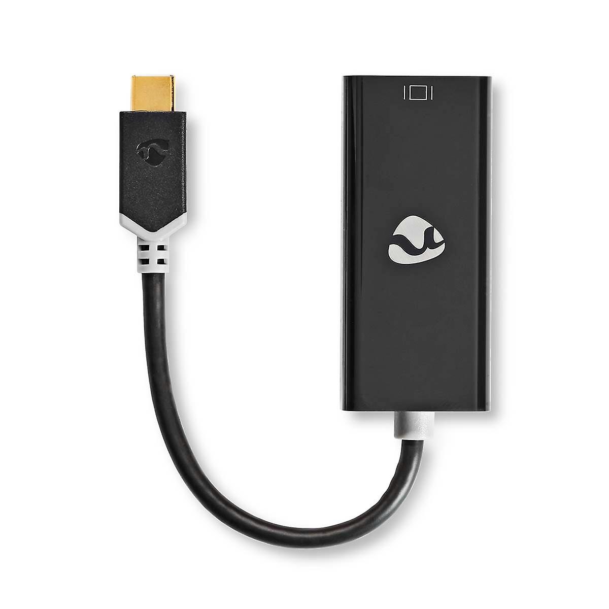 USB-C™ Adapter | USB 3.2 Gen 1 | USB-C™ Male | Mini DisplayPort Female | 0.20 m | Round | Gold plated