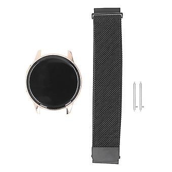 Smartwatch Calling Multifunctional Magnetic Tempered Glass Round Screen IP67 Waterproof Smart Sport Watch for Daily Use Camping Hiking School Black