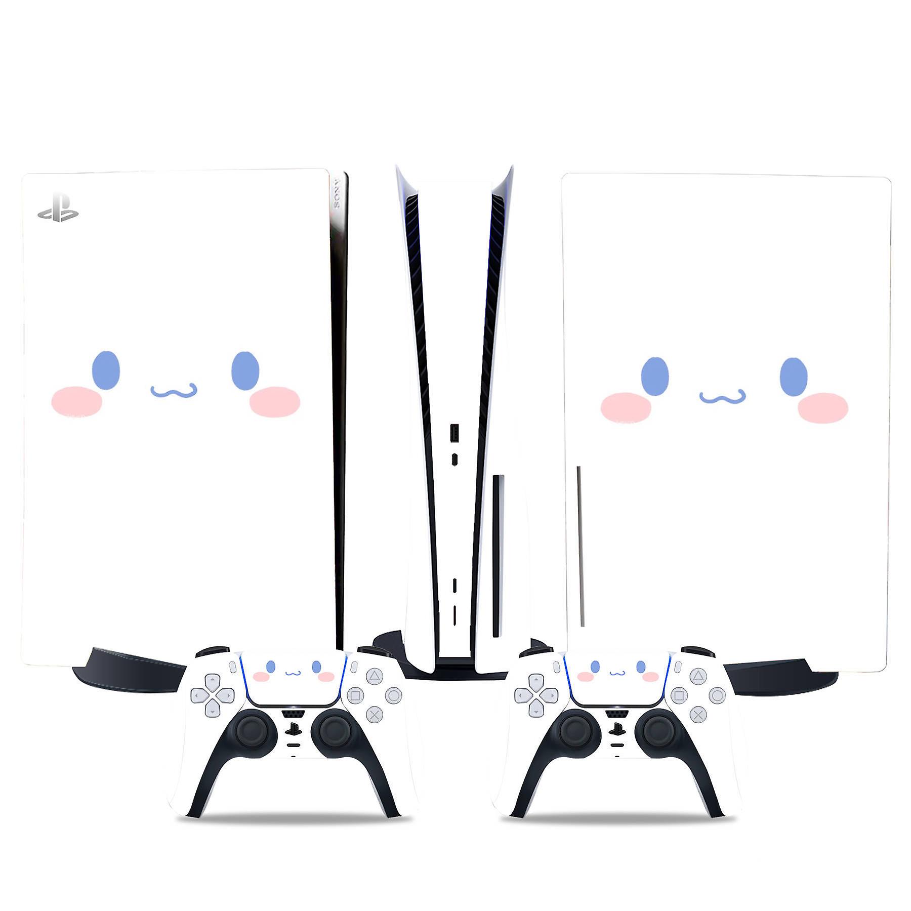 PS5 optical drive version sticker, cool PS5 skin, controller handle,for PS5 console and controller,Adorable Sticker,Cute skin,Cartoon anime