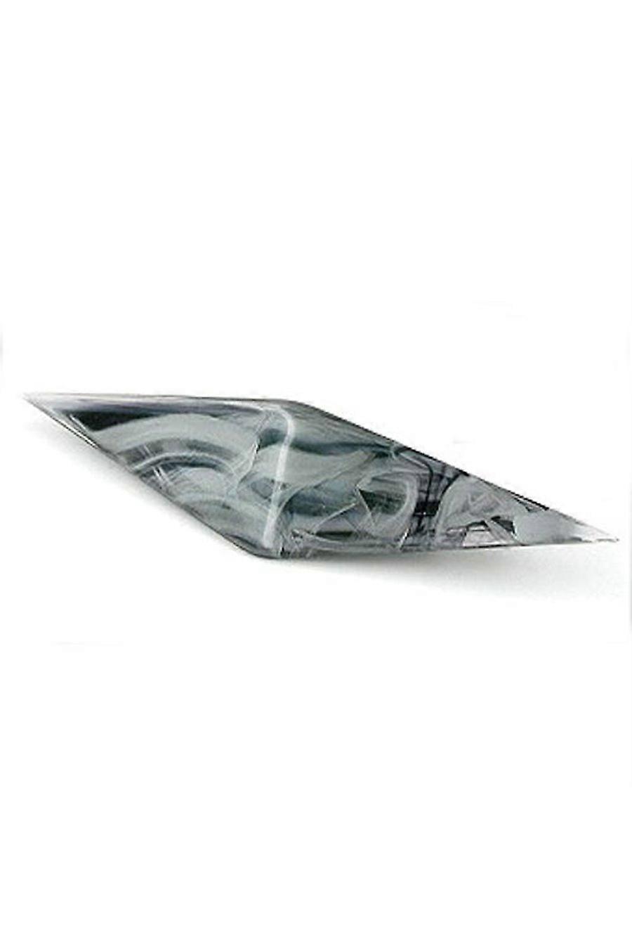 Brooch Silver Black Marbled - Gl03550