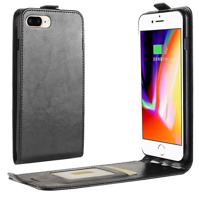 Apple iPhone XR Flip Leather Shell Case - Black