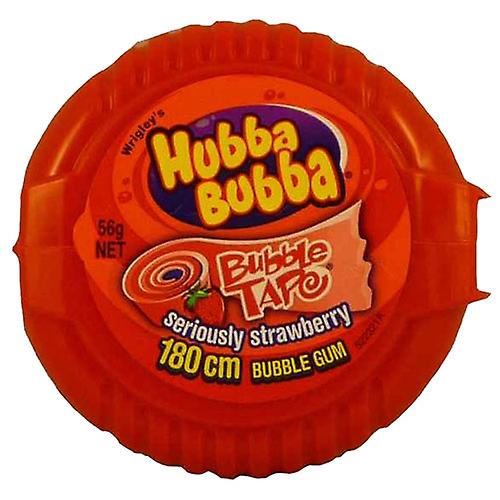 STRAWBERRY Hubba Bubba Bubble Tape Delighful Delicious Richness Fruity Flavoured