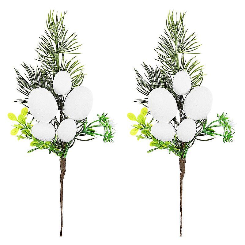 2pcs Fake Easter Egg Decor