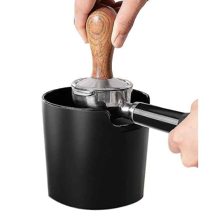 Coffee Powder Residue Box Black Deep Bowl Non-slip Detachable Knock Bar Coffee Machine Grounds Recy