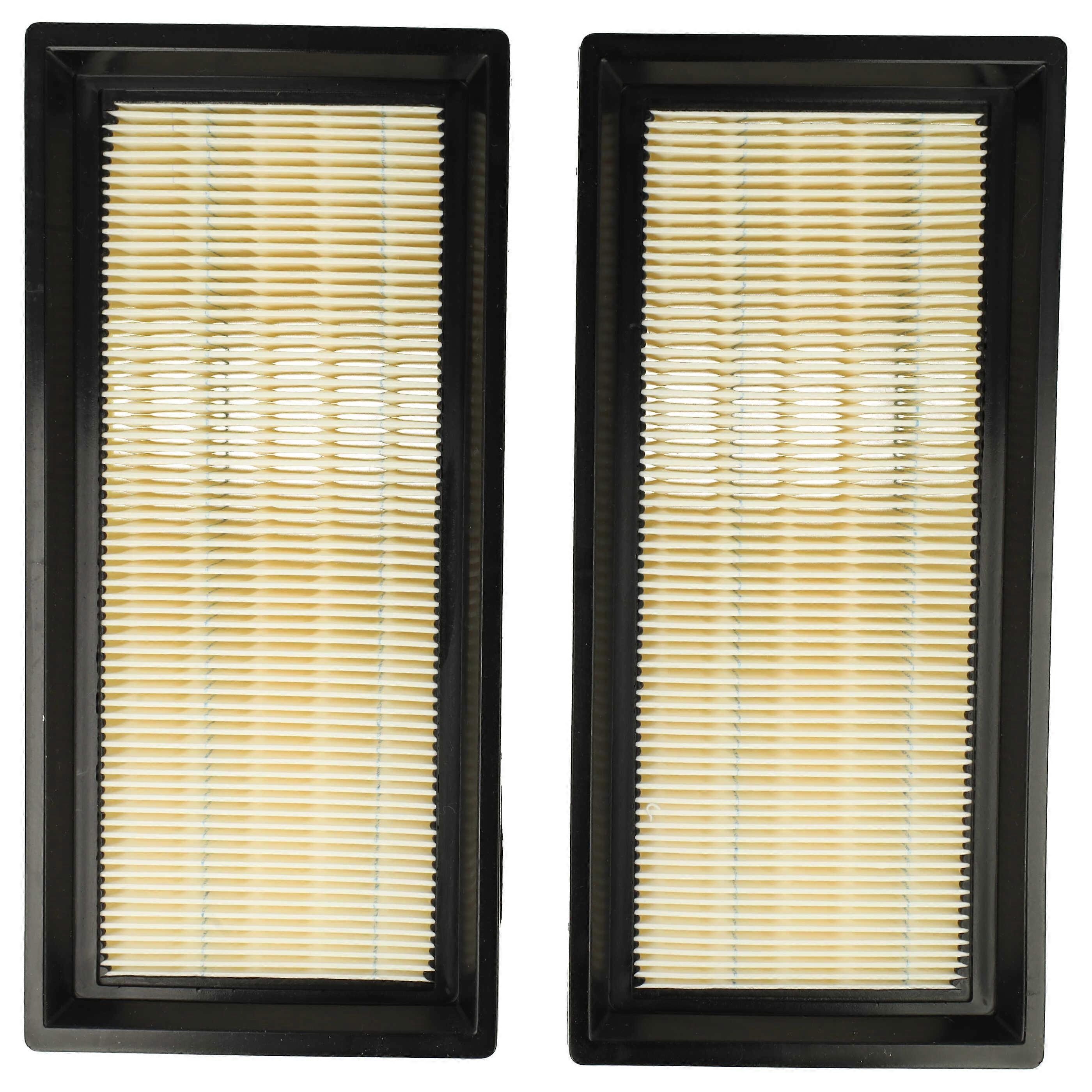 VHBW Filtersats 2x Byte av dammsugarfilter för Nilfisk 302002842 Filter för dammsugare - Huvudfilter