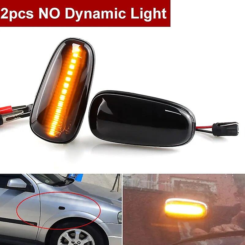2pcs No Error Car Led Blinker Turn Signal Light Side Marker Lamp For Opel Zafira A 1999-2005 Astra G 1998-2009