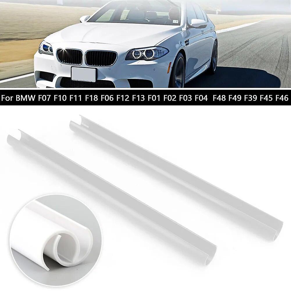 רצועות גריל 34 ס"מ תמיכה גריל בר עבור Bmw F07 F10 F11 F18 F06 F12 F13 F01 F02 F03 F04 ABS לבן עמיד