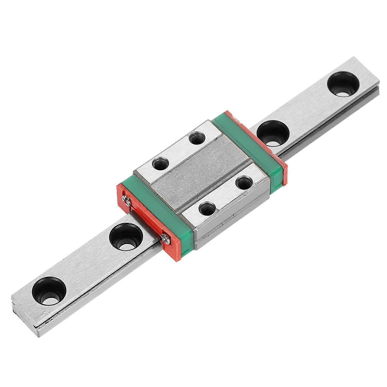 1pc LML9B Miniature Linear Rail Guide Rail 9mm Width   Slide Block (95mm)
