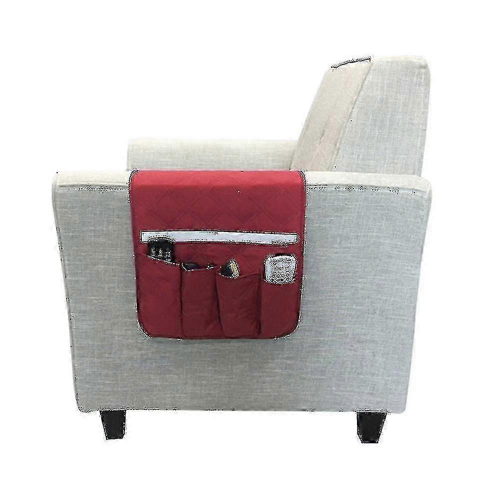 5 poches canapé accoudoir tv télécommande rangement organisateur support chaise canapé Bag_Dec